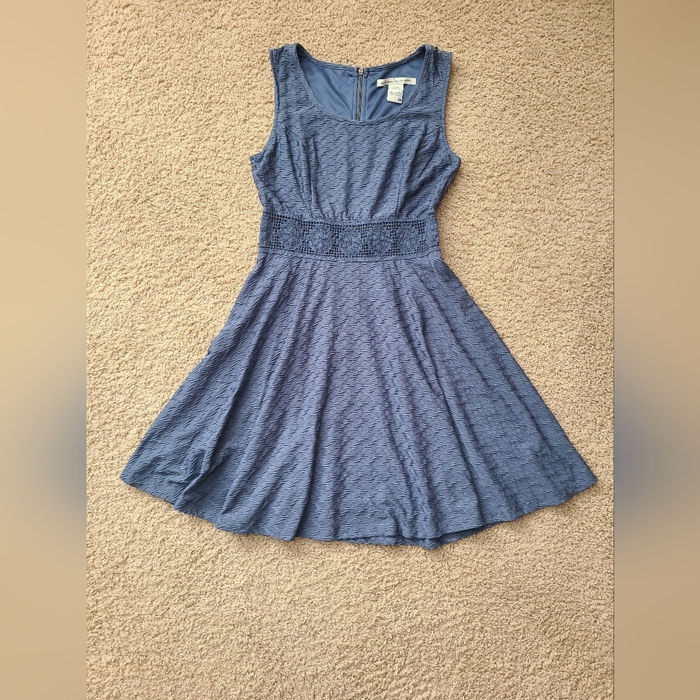 American Rag Sleeveless Blue Mini Dress
